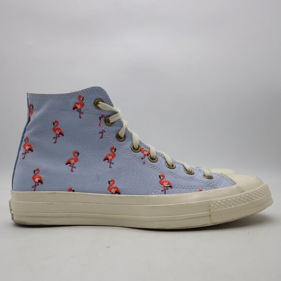 Converse Chuck 70 Hi Flamingos Blue Chill Men's 9.5 Women's 11.5 Sneakers 160479 - Picture 1 of 9